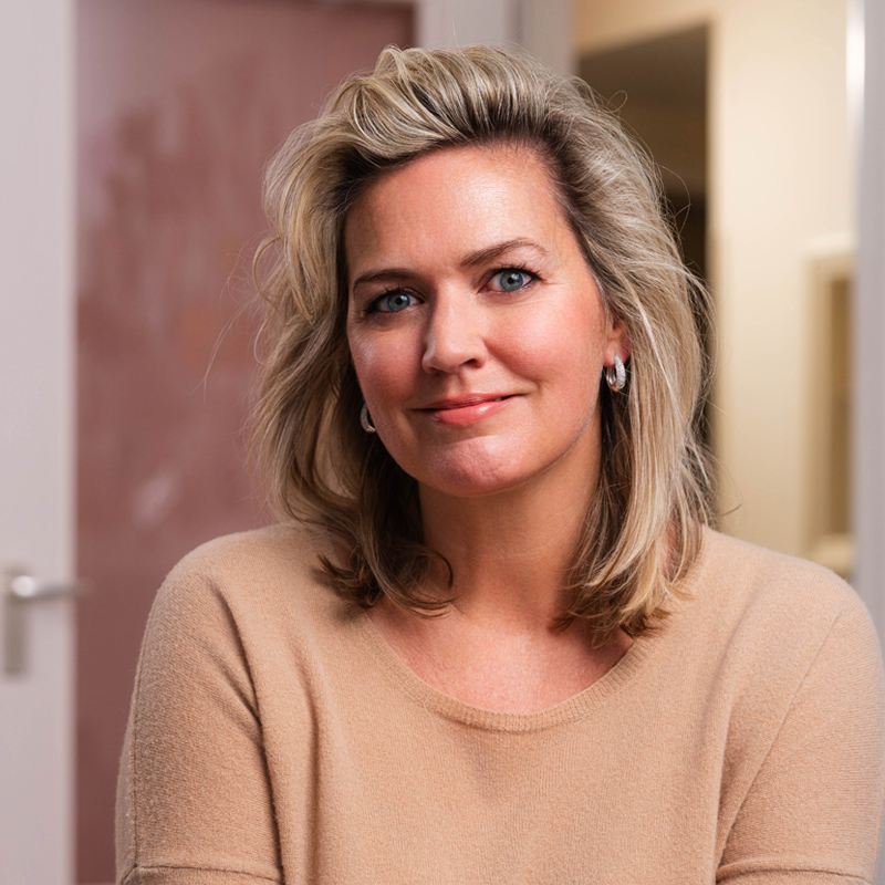 Nicky Rijsenbrij van verloskundigenpraktijk het Ooievaarsnest